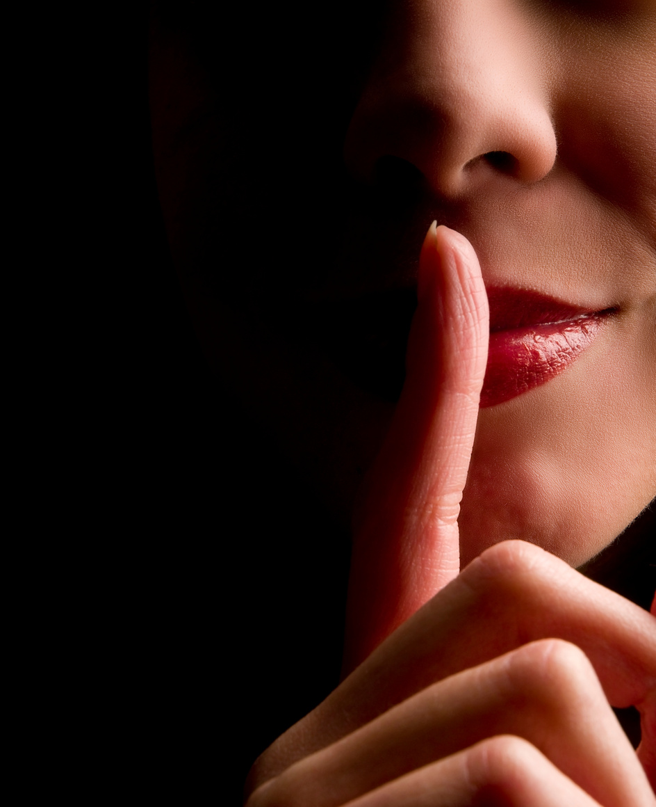 Woman Keeping a Secret